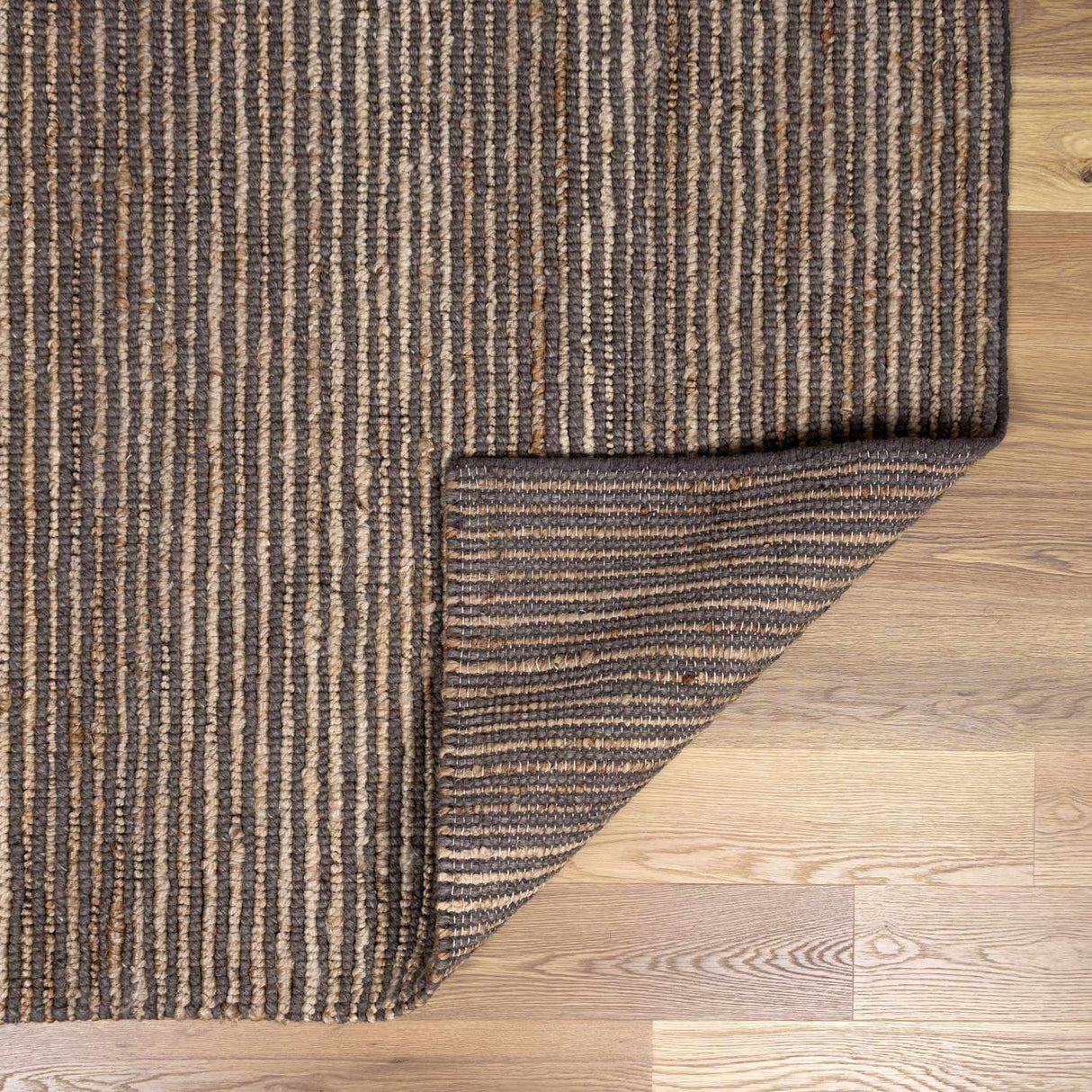 The Merel Hand Woven Rug, Medium Brown