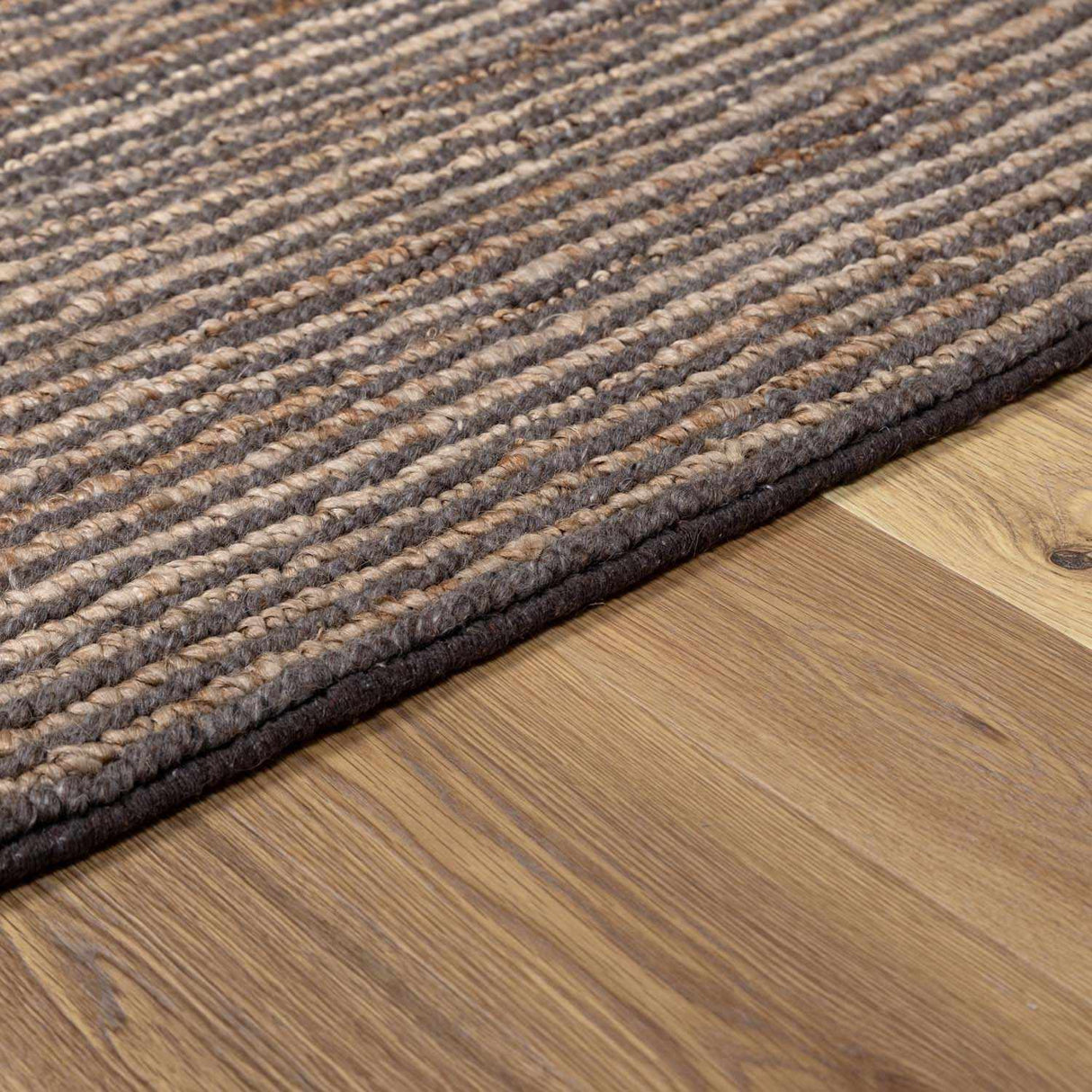 The Merel Hand Woven Rug, Medium Brown