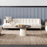 The Merel Hand Woven Rug, Medium Brown