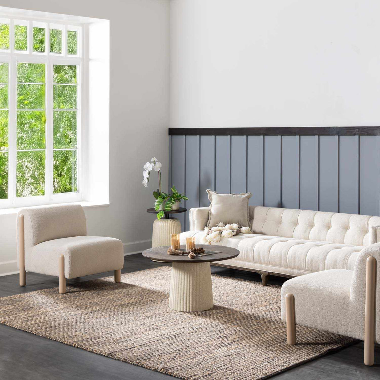 The Merel Hand Woven Rug, Medium Brown