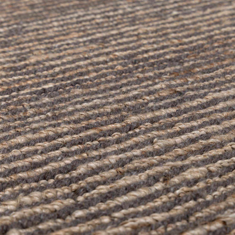 The Merel Hand Woven Rug, Medium Brown