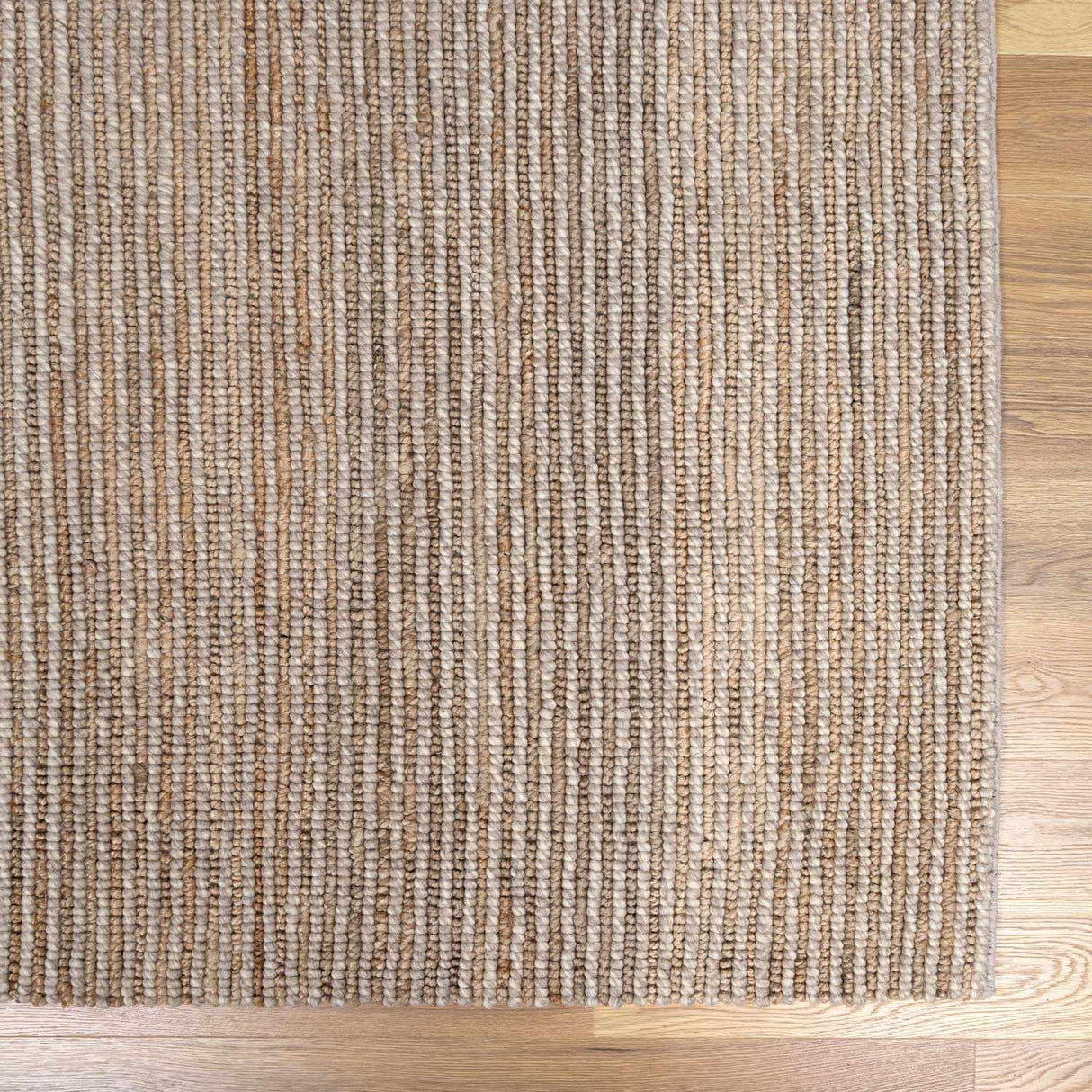 The Merel Hand Woven Rug, Light Brown