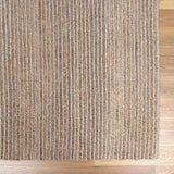 The Merel Hand Woven Rug, Light Brown