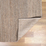 The Merel Hand Woven Rug, Light Brown