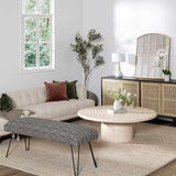 The Merel Hand Woven Rug, Light Brown