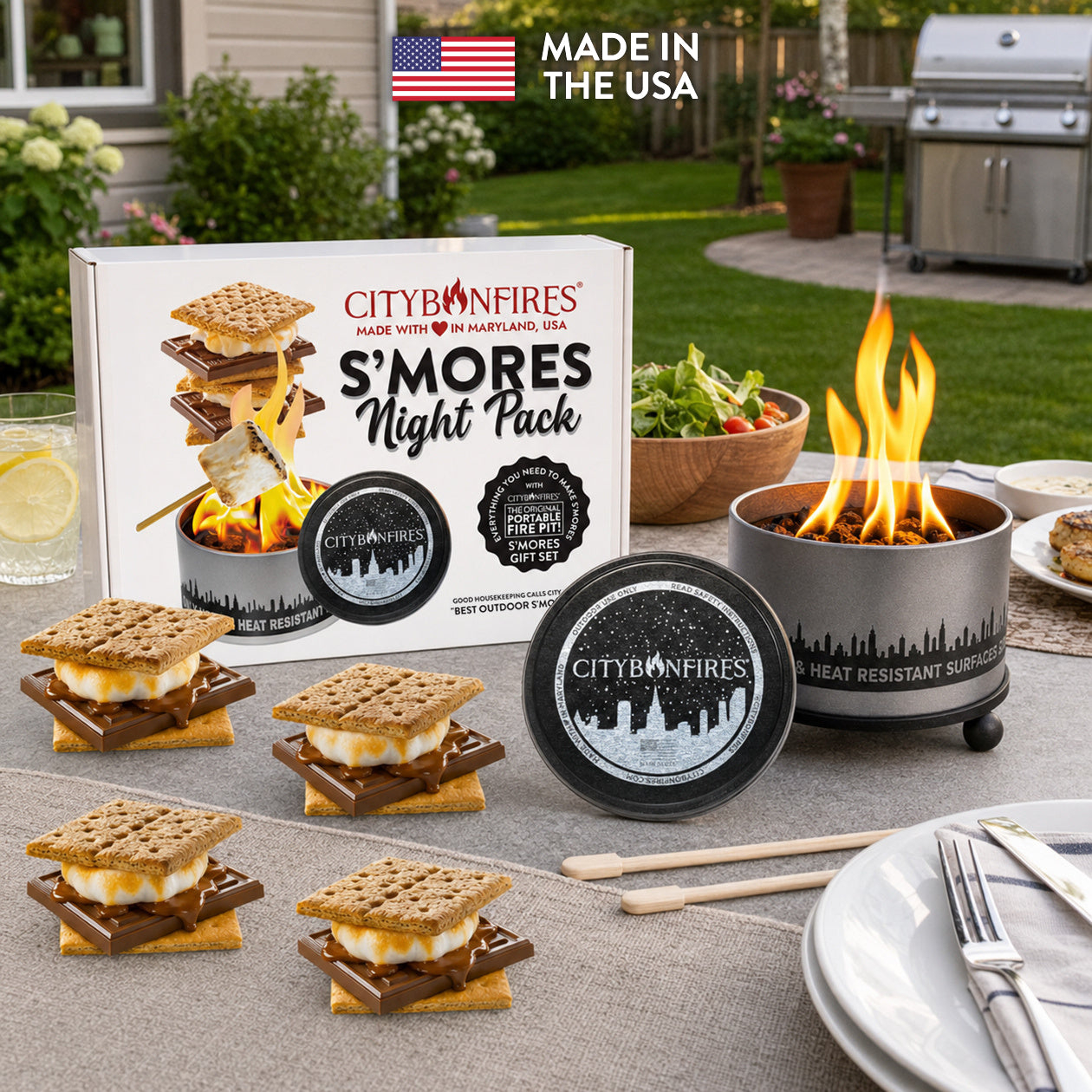 S'mores Night Pack – Plow & Hearth