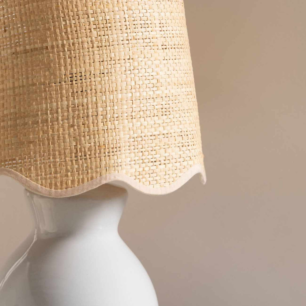 Salgareda Grey Ceramic Table Lamp