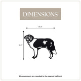 Saint Bernard Garden Stake