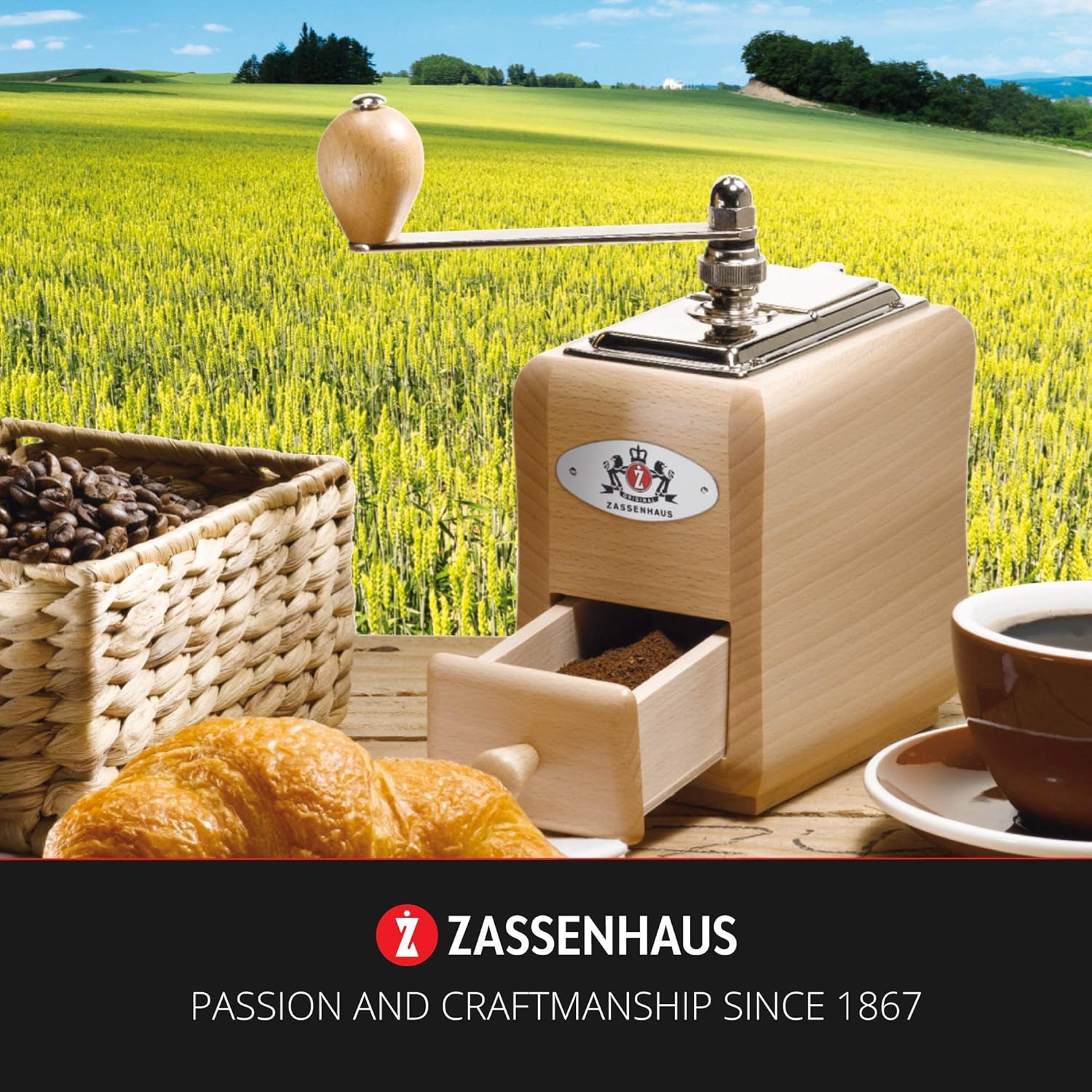 Zassenhaus Santiago Coffee Mill - Thumbnail 5