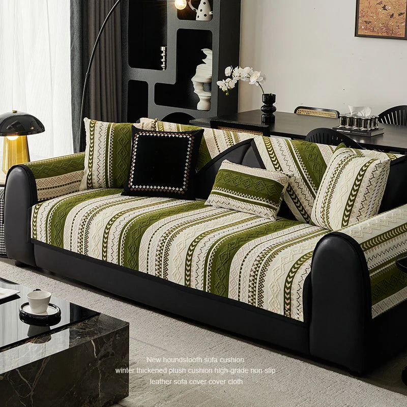 Topspet Black Couch Cover – Durable, Non-Slip Furniture Protector for Pets