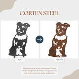 Schnauzer Garden Stake