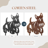 Scottish Terrier Garden Stake