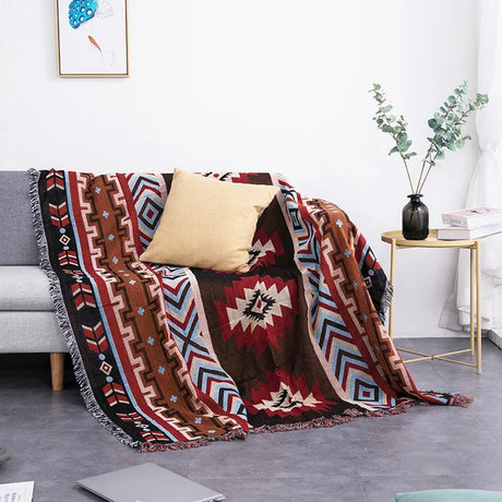 Butterfly Carp Sofa Blanket