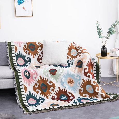 Butterfly Carp Sofa Blanket
