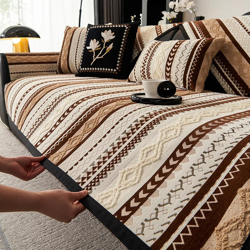 Topspet Black Couch Cover – Durable, Non-Slip Furniture Protector for Pets