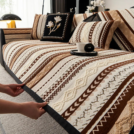 Topspet Black Couch Cover – Durable, Non-Slip Furniture Protector for Pets