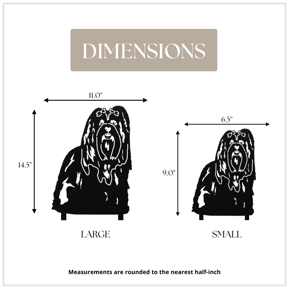 Shih Tzu Garden Stake
