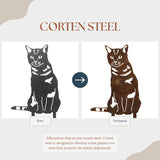 Shorthair Tabby Garden Stake