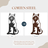 Alaskan Malamute Garden Stake