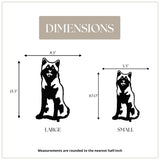 Alaskan Malamute Garden Stake