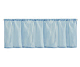 Blue Curtains For Kitchen -Set of 2