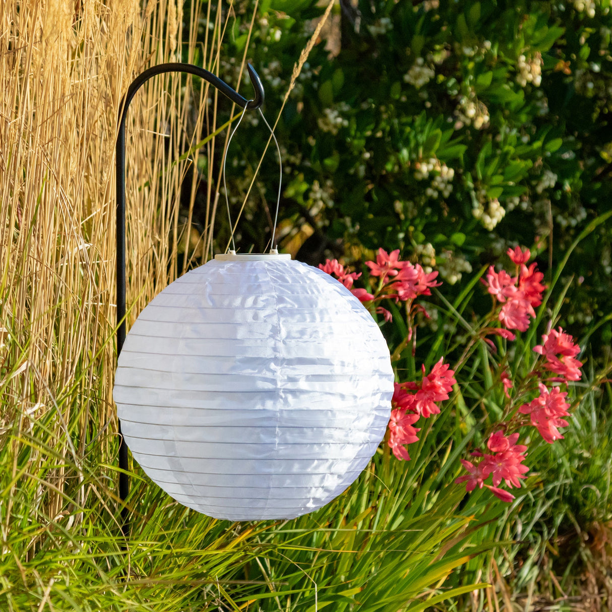 Soji Festival 12" Round Solar Lantern