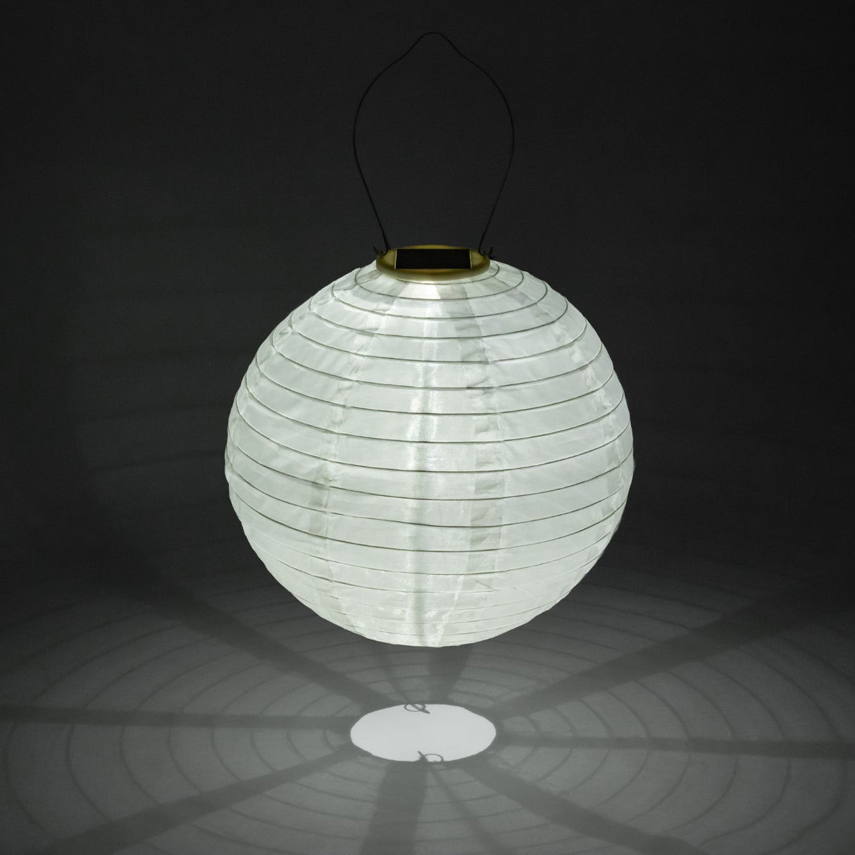 Soji Festival 12" Round Solar Lantern