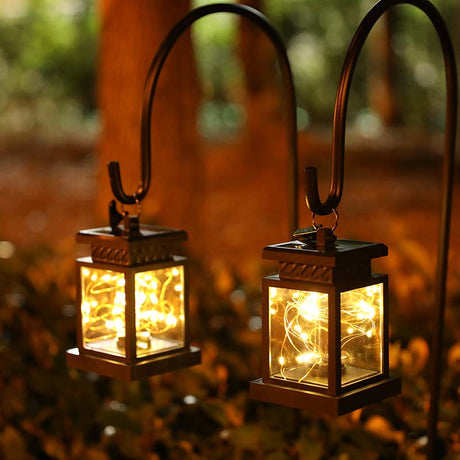 Solar Lantern Lights, Set of 2