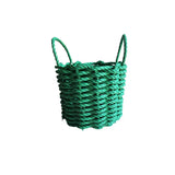 Solid, Single Color Maine Lobster Rope Basket, Handmade