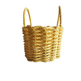 Solid, Single Color Maine Lobster Rope Basket, Handmade