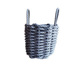 Solid, Single Color Maine Lobster Rope Basket, Handmade