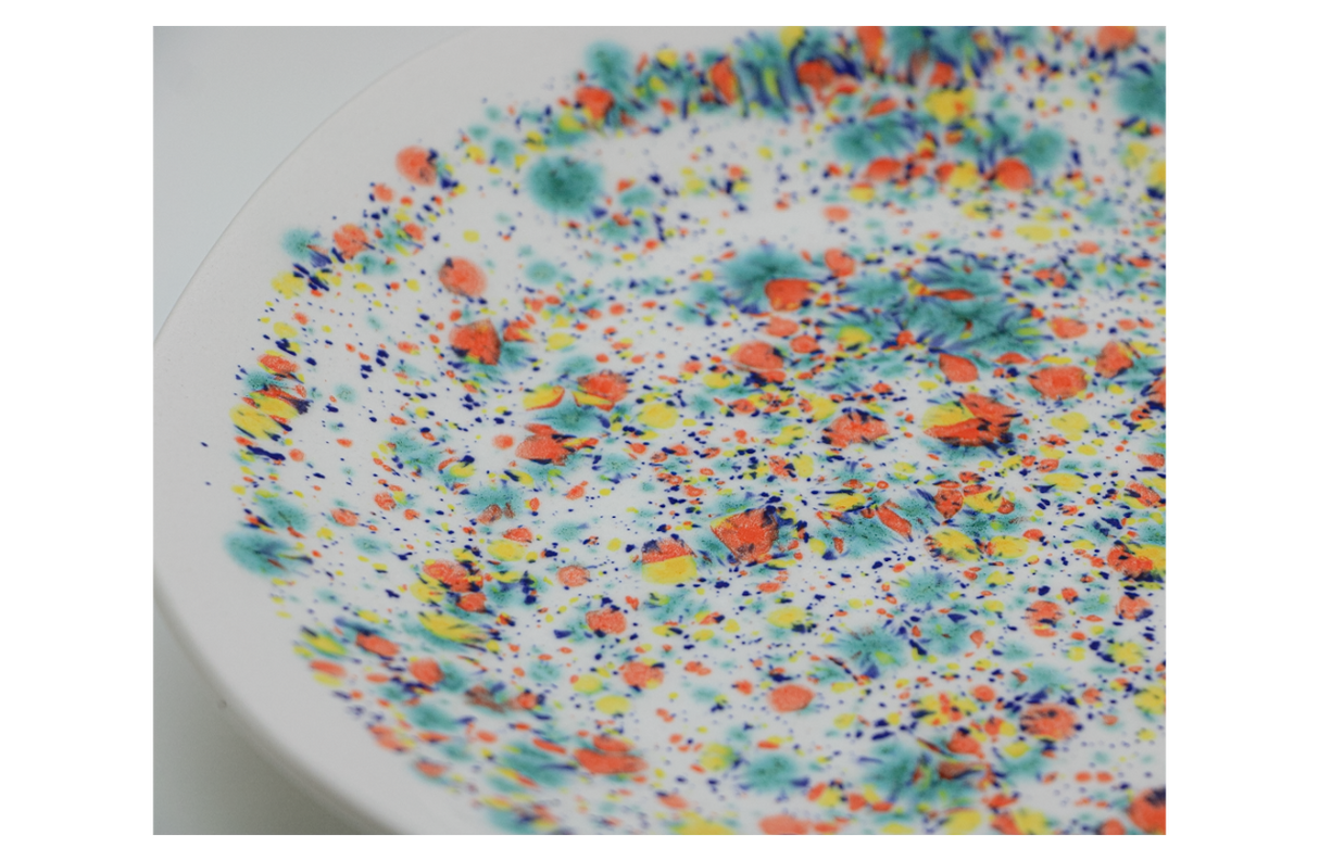 Spring Artisan Dinner Plate