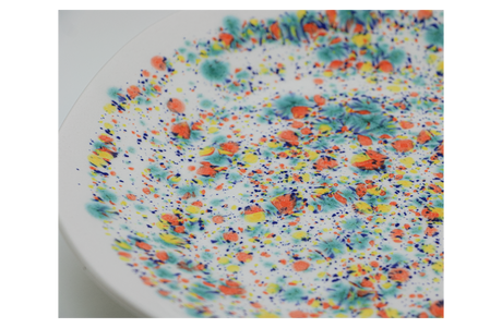 Spring Artisan Dinner Plate