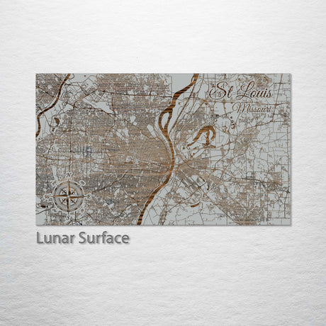 St Louis, Missouri Street Map