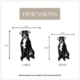 American Staffordshire Terrier Metal Art – Handcrafted Dog Décor