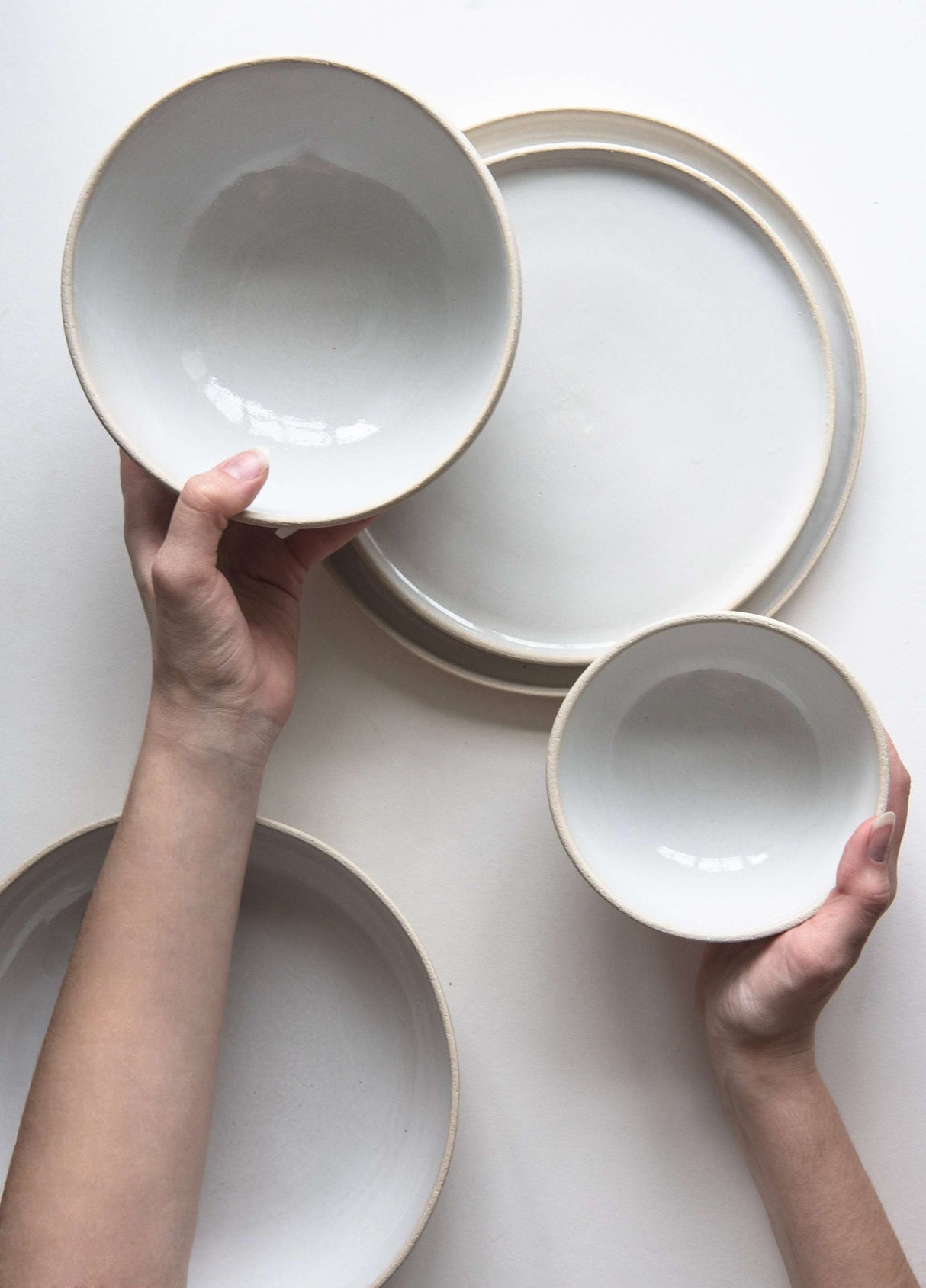 Handmade Stoneware Plates