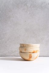 Beige Matte Stoneware Bowl