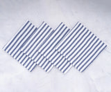 Capri Stripe Napkins - Navy blue
