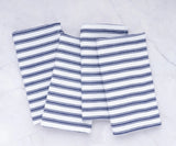 Capri Stripe Napkins - Navy blue