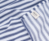 Capri Stripe Napkins - Navy blue