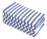 Capri Stripe Napkins - Navy blue