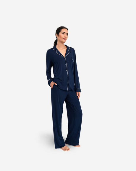 Cooling Modal Long Pajama Set