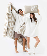 XO Checkerboard Small Lumbar Pillow