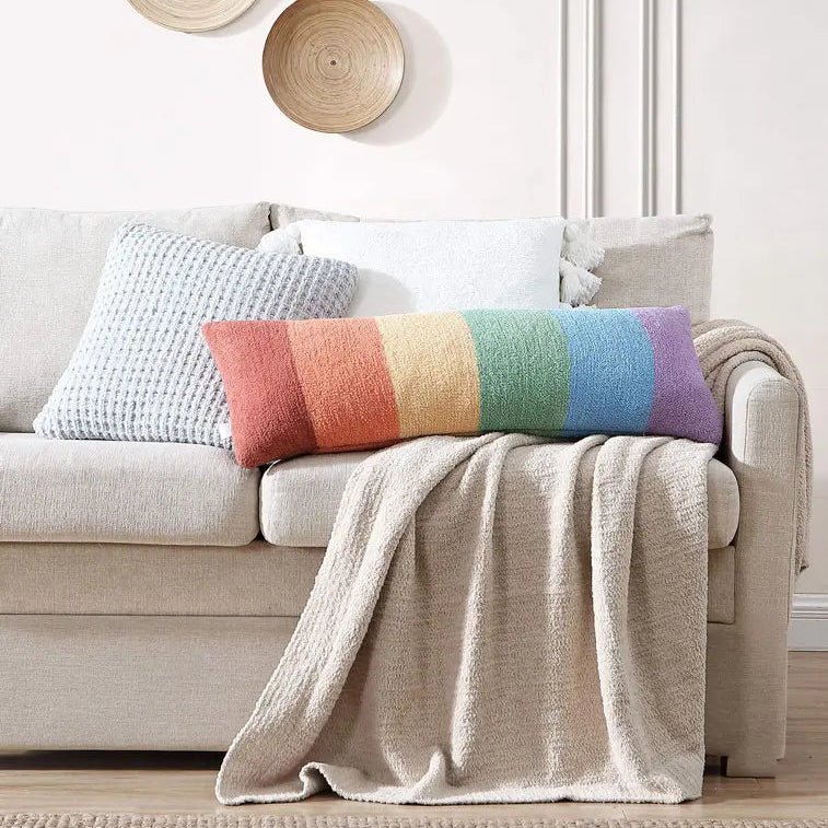 Rainbow Lumbar Pillow
