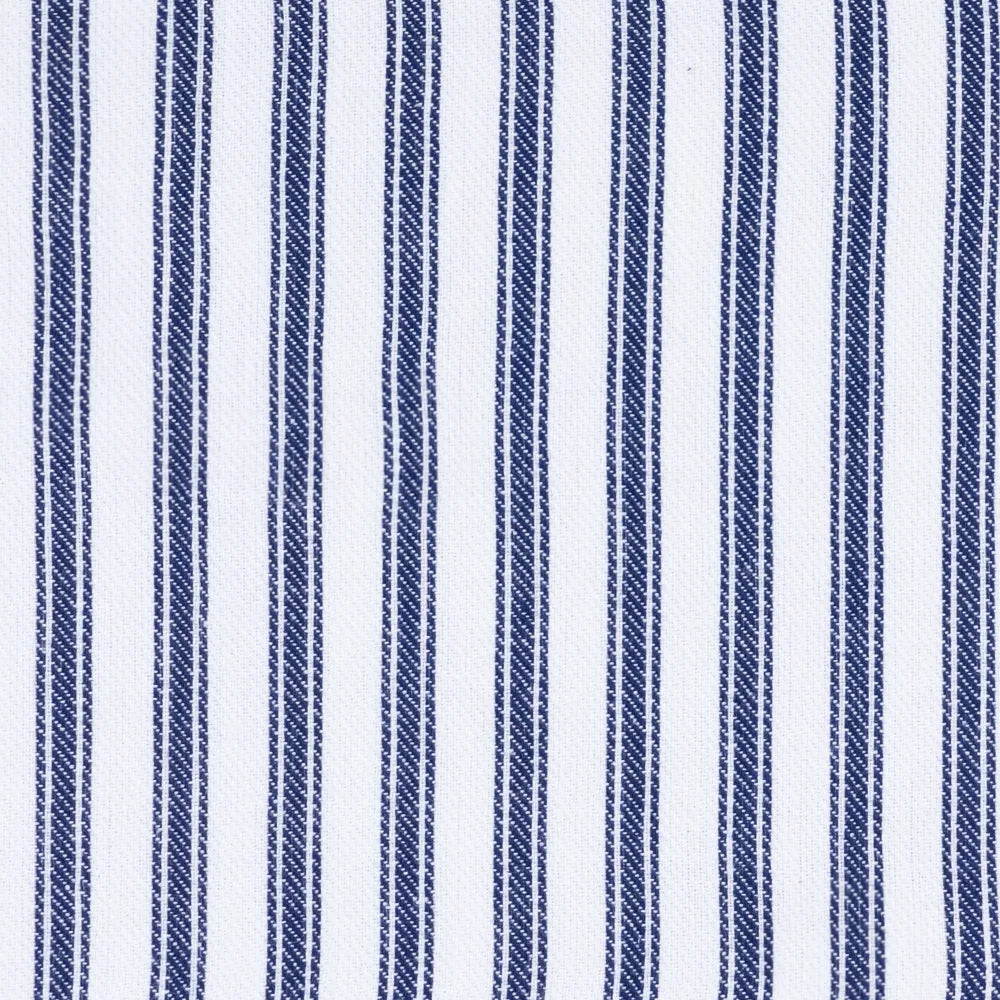 Capri Stripe Napkins - Navy blue