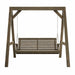 Amish Casual Heavy Duty Roll Back Swing with A-Frame Stand