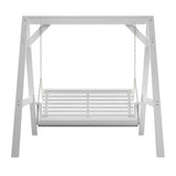 Amish Casual Heavy Duty Roll Back Swing with A-Frame Stand