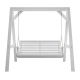 Amish Casual Heavy Duty Roll Back Swing with A-Frame Stand