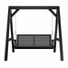 Amish Casual Heavy Duty Roll Back Swing with A-Frame Stand