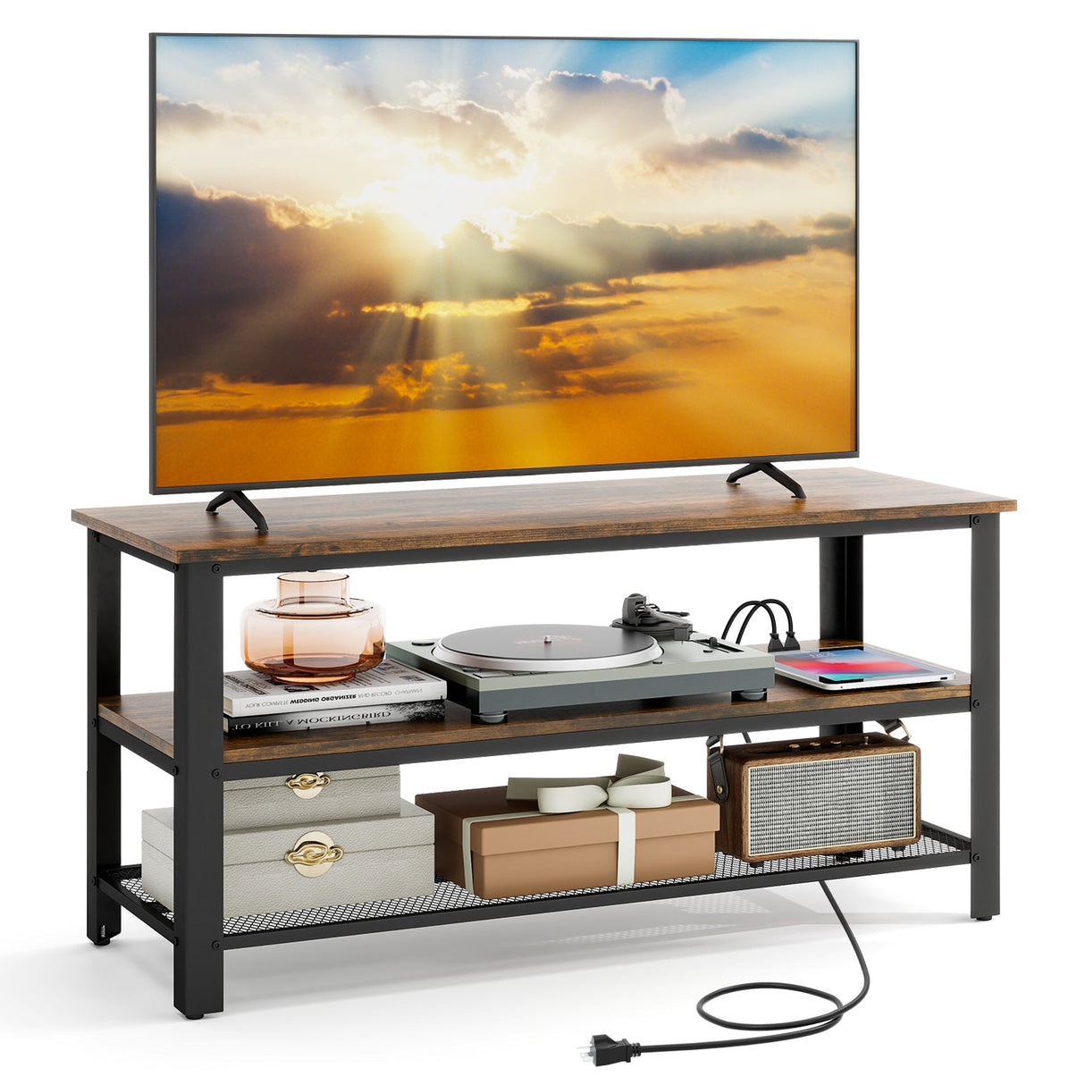 Industrial TV Stand